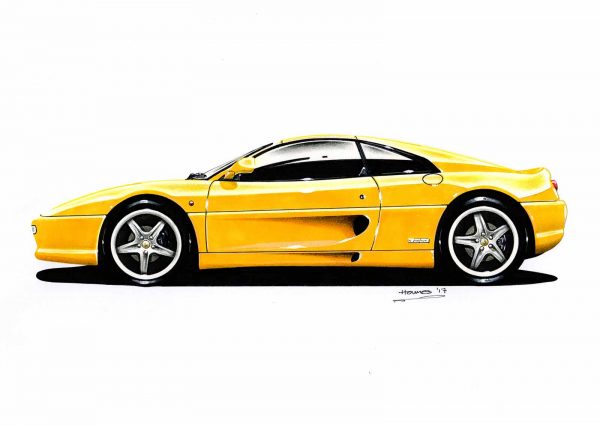 Ferrari 355 Side